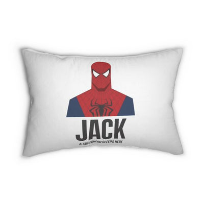 PERSONALISED Pillow Superhero Any Name Print Gift for Kids Bedroom Decoration Boys and Girls -Made In USA
