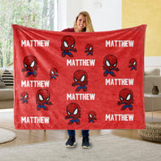Personalized Name Cozy Plush Fleece Blankets for Boys I - BUY 2 SAVE 10%
