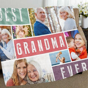 Personalized Family Photos Collage Blanket -BUY 2 SAVE 10%