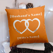 Personalized To My Wife/Husband Pillowcase With Custom Names II