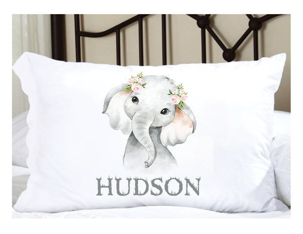Custom Name Animal Children's Pillowcase V