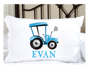 Custom Name Farm Tractor Children's Pillowcase II