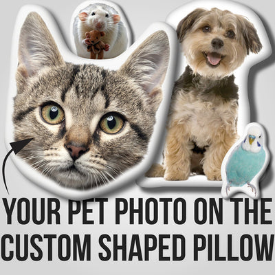 New Custom Photo Shaped Pillow