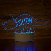 Dinosaur Personalized Name Acrylic Night Light, New Christmas Gift!